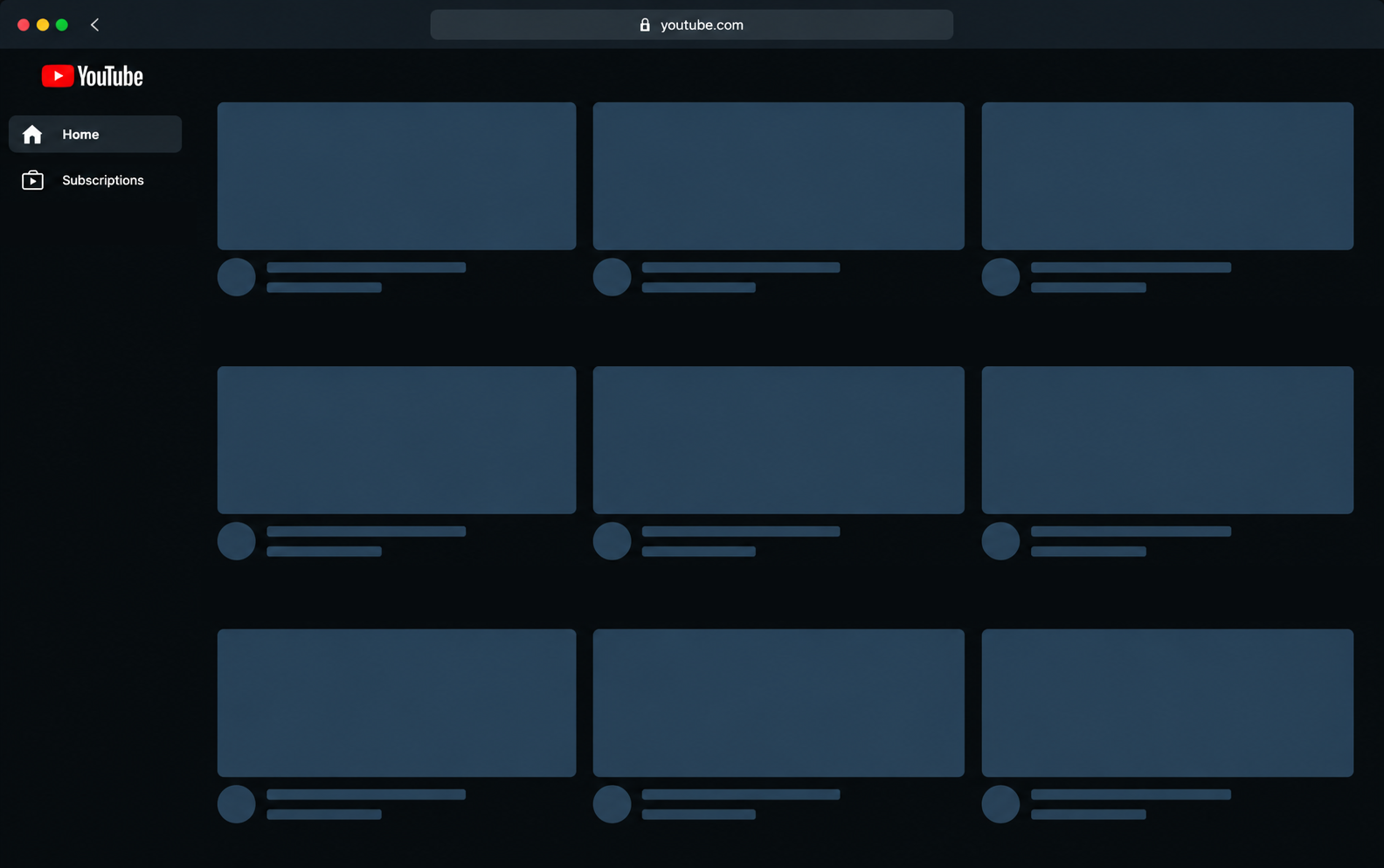 YouTube cleaned by Dedoom (After)
